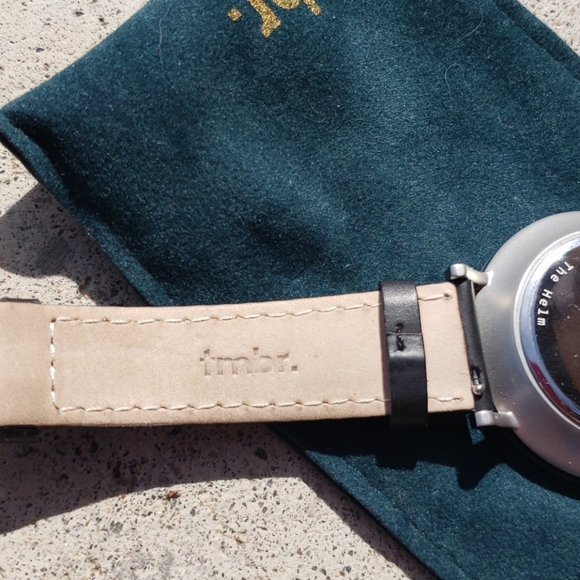 Tmbr Men's Watch with Wood-Grained Face - Picture 7 of 7